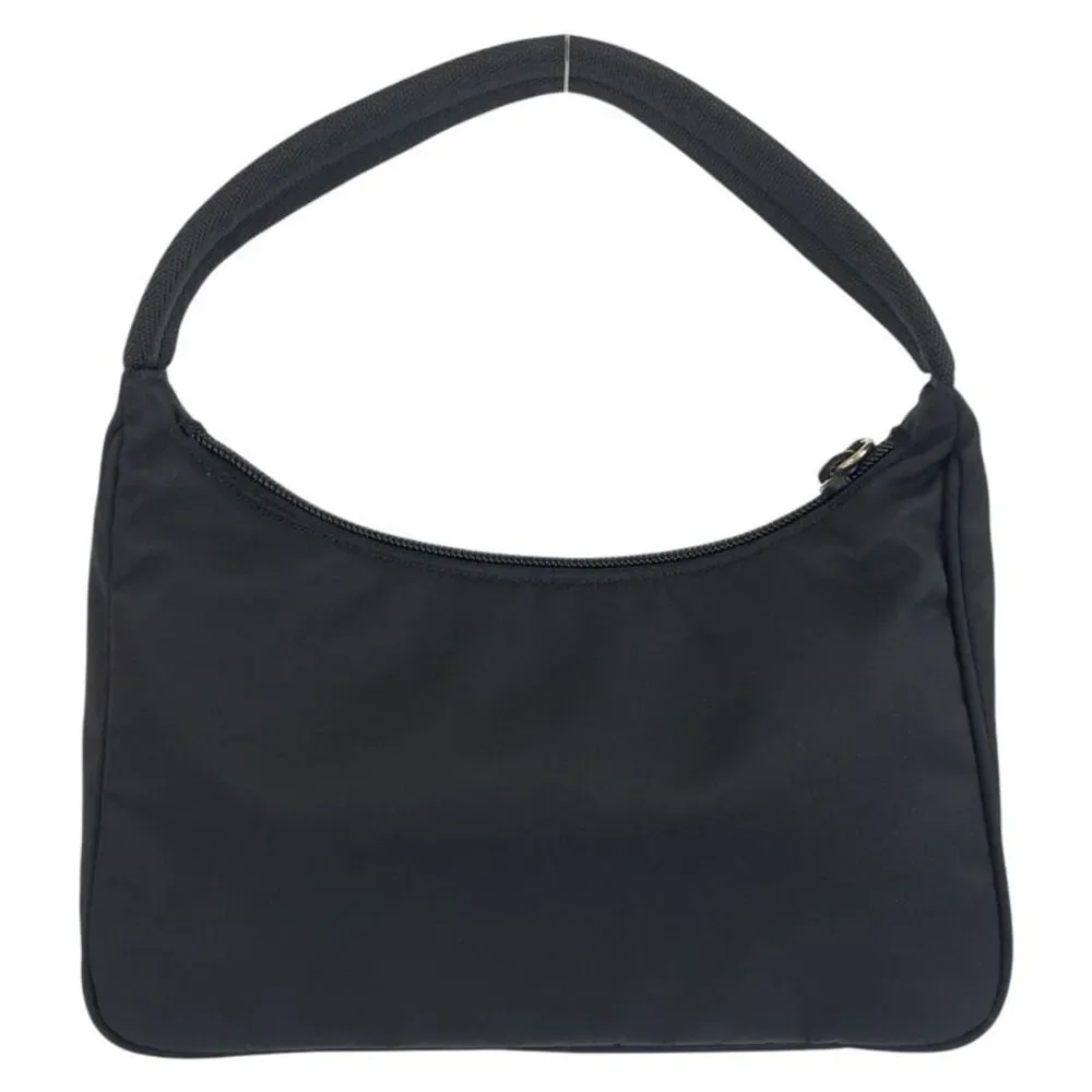 Prada Tessuto Triangle Logo Pouch